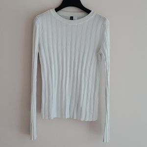 H&M Long Sleeves Ribbed Top